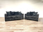 Luxe Living – Charcoal Mist 2PC Sofa & Loveseat Set - Ken Ecommerce Specialist