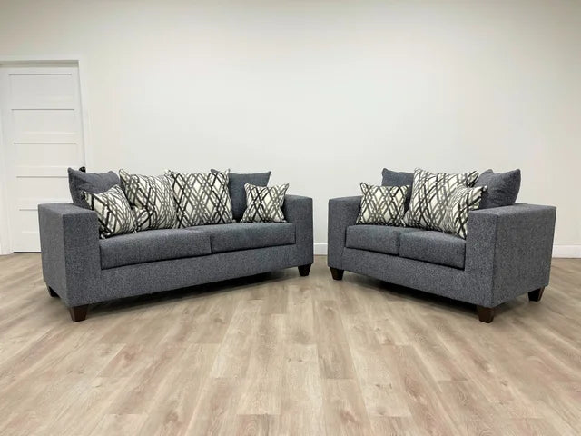 PlushStyle Sofa & Loveseat Set – 2PC Living Room - Ken Ecommerce Specialist
