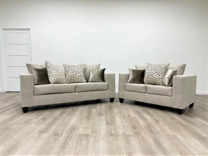 PlushStyle Sofa & Loveseat Set – 2PC Living Room - Ken Ecommerce Specialist