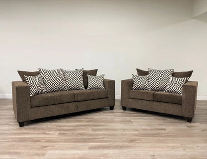 PlushStyle Sofa & Loveseat Set – 2PC Living Room - Ken Ecommerce Specialist