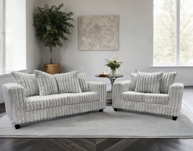 Gray Sofa & Loveseat Set - Ken Ecommerce Specialist