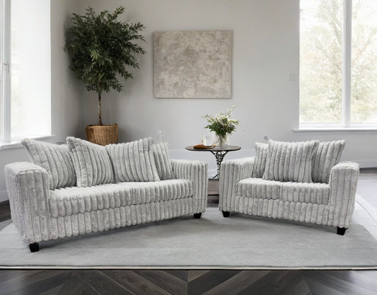 Gray Sofa & Loveseat Set - Ken Ecommerce Specialist