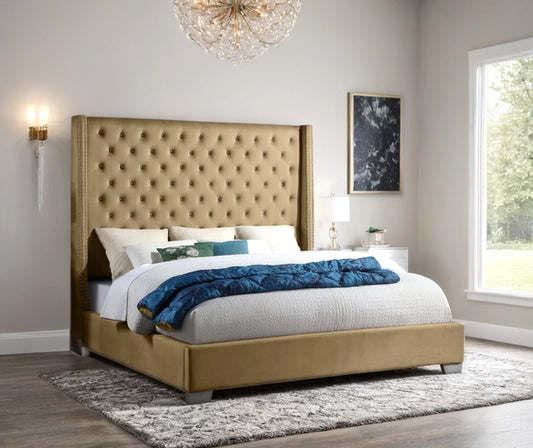 Prestigious Gold Platform Bed
